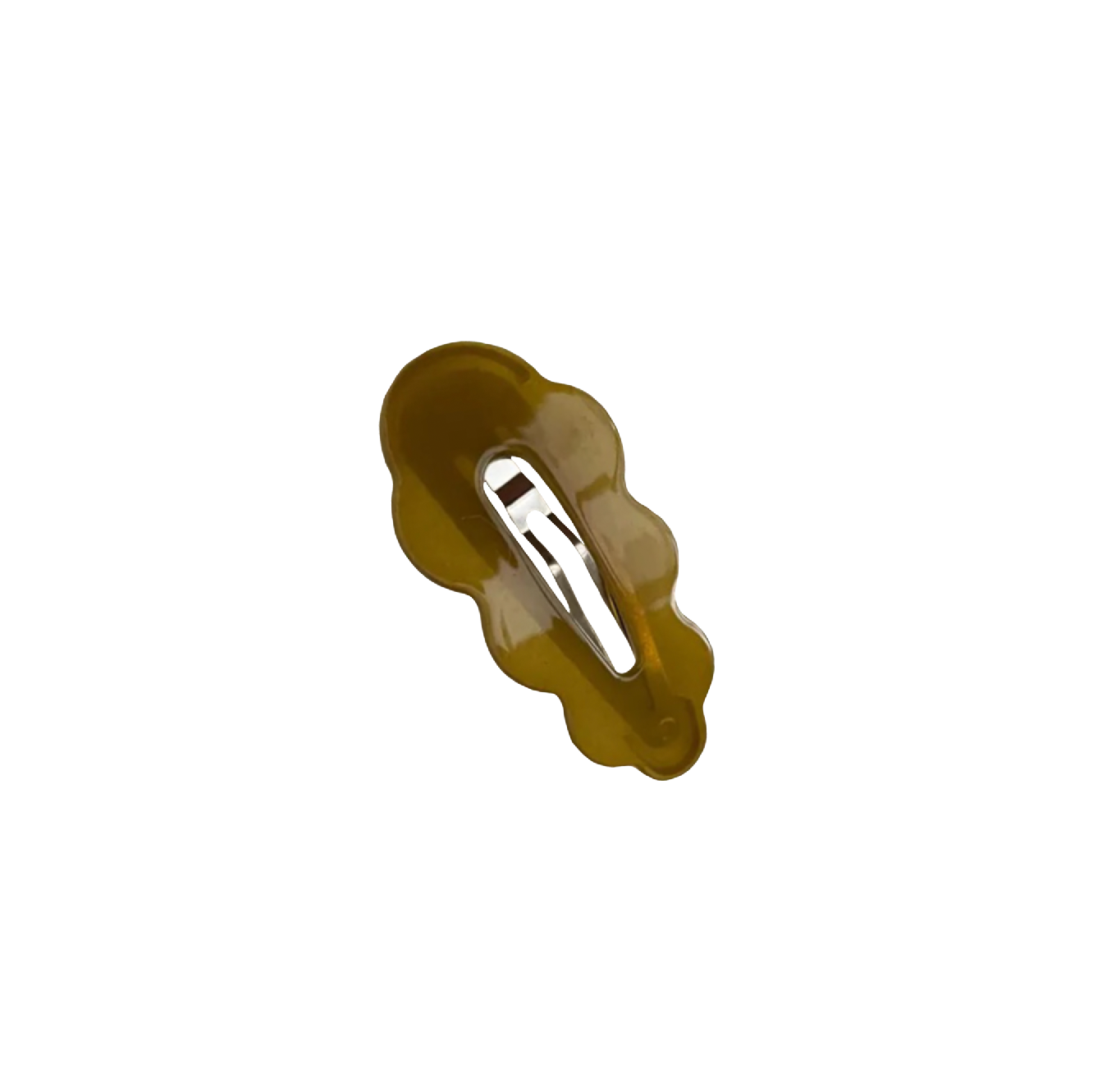 'Ines' Resin Hair Clip in Dijon