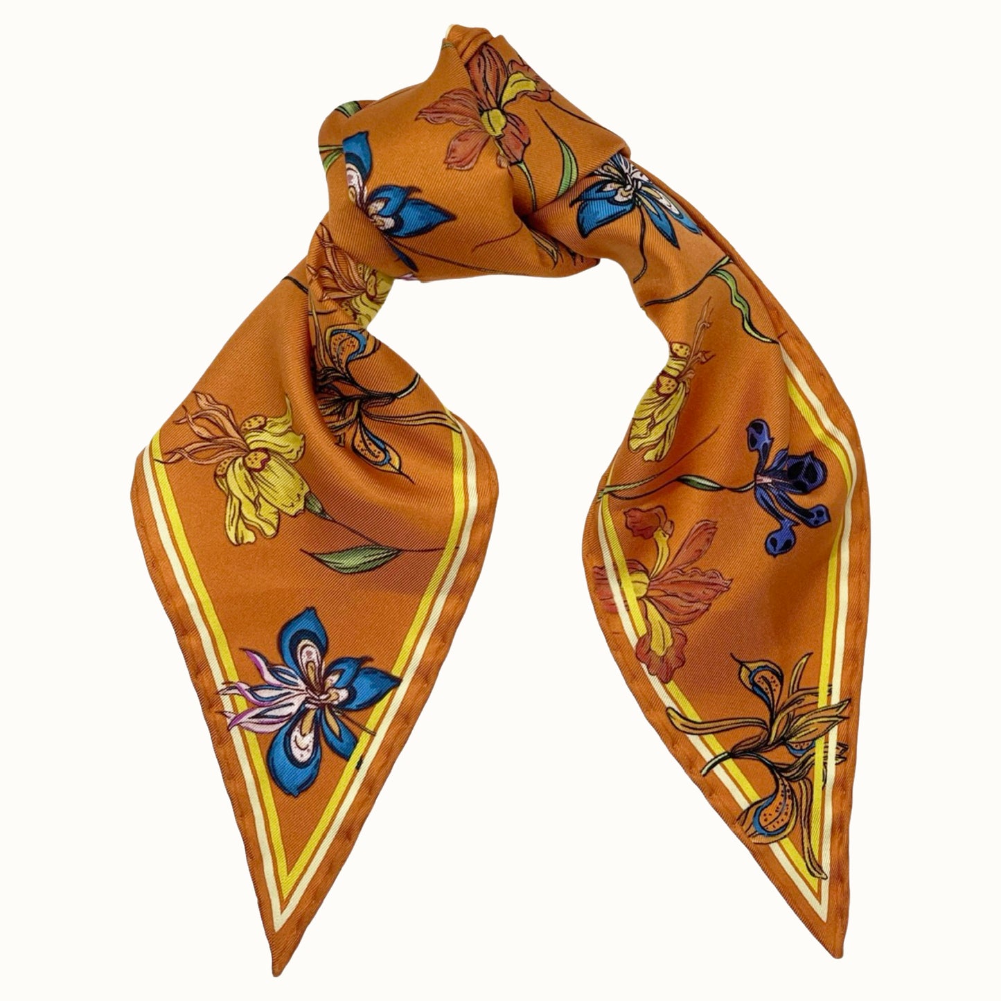 'Vintage Chintz' Silk Neck Scarf