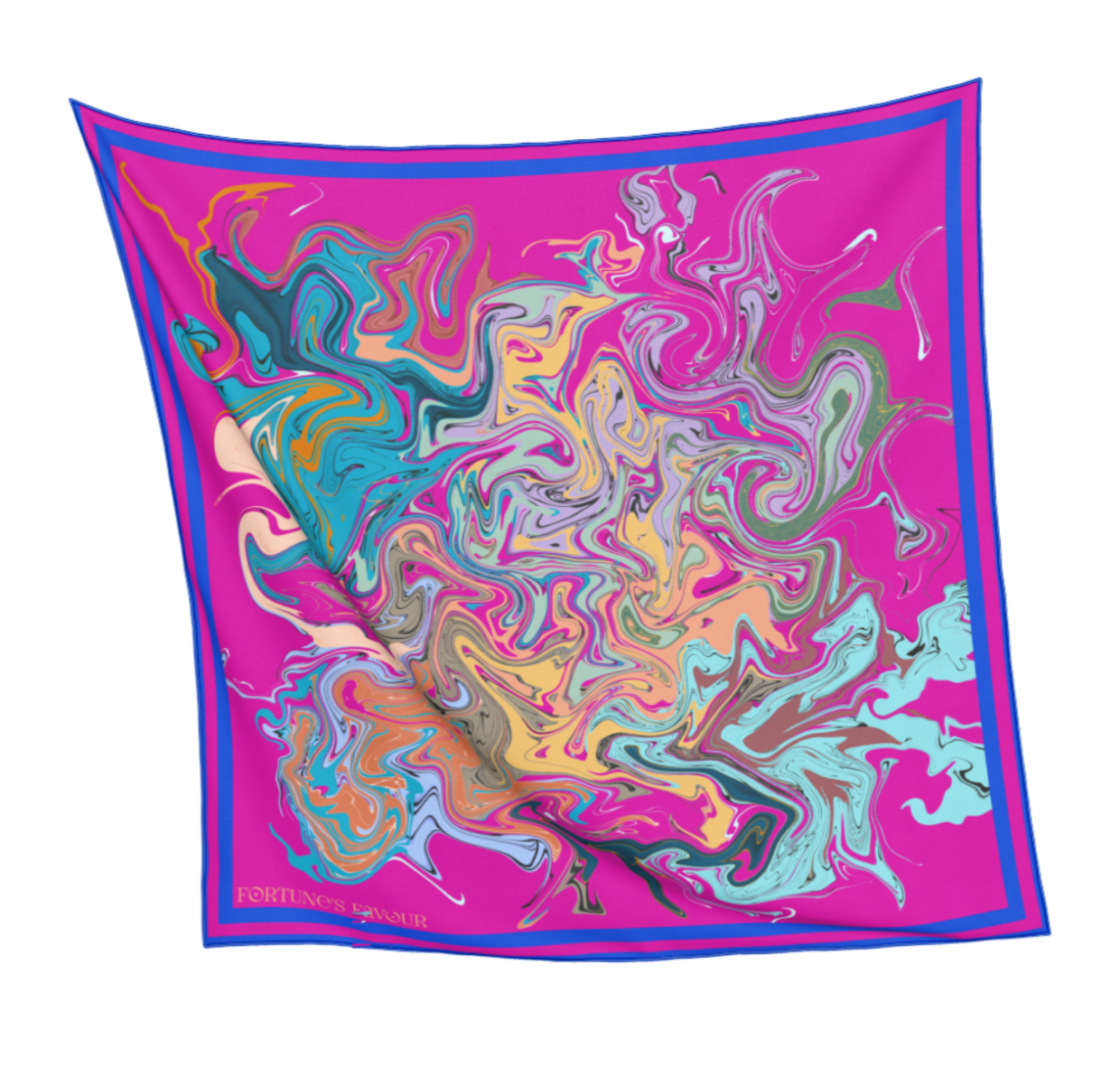 'MARMO' PUCCI PRINT SILK NECK SCARF