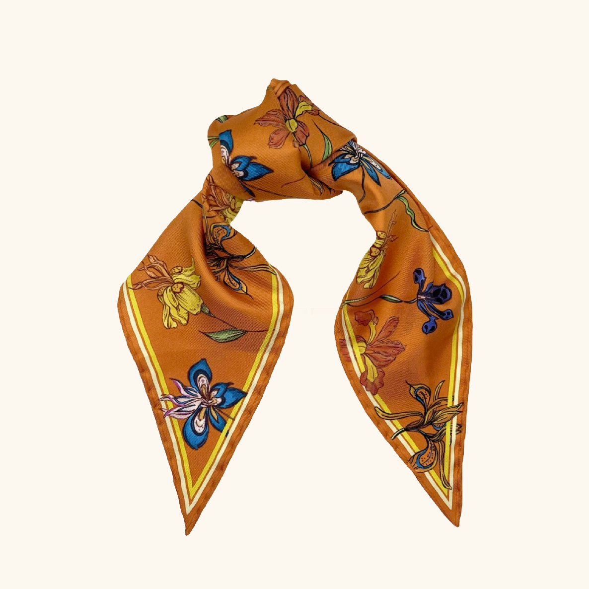 Vintage Chintz' Silk Neck Scarf – Fortune's Favour Vintage Chintz' Silk Neck Scarf – Fortune's Favour