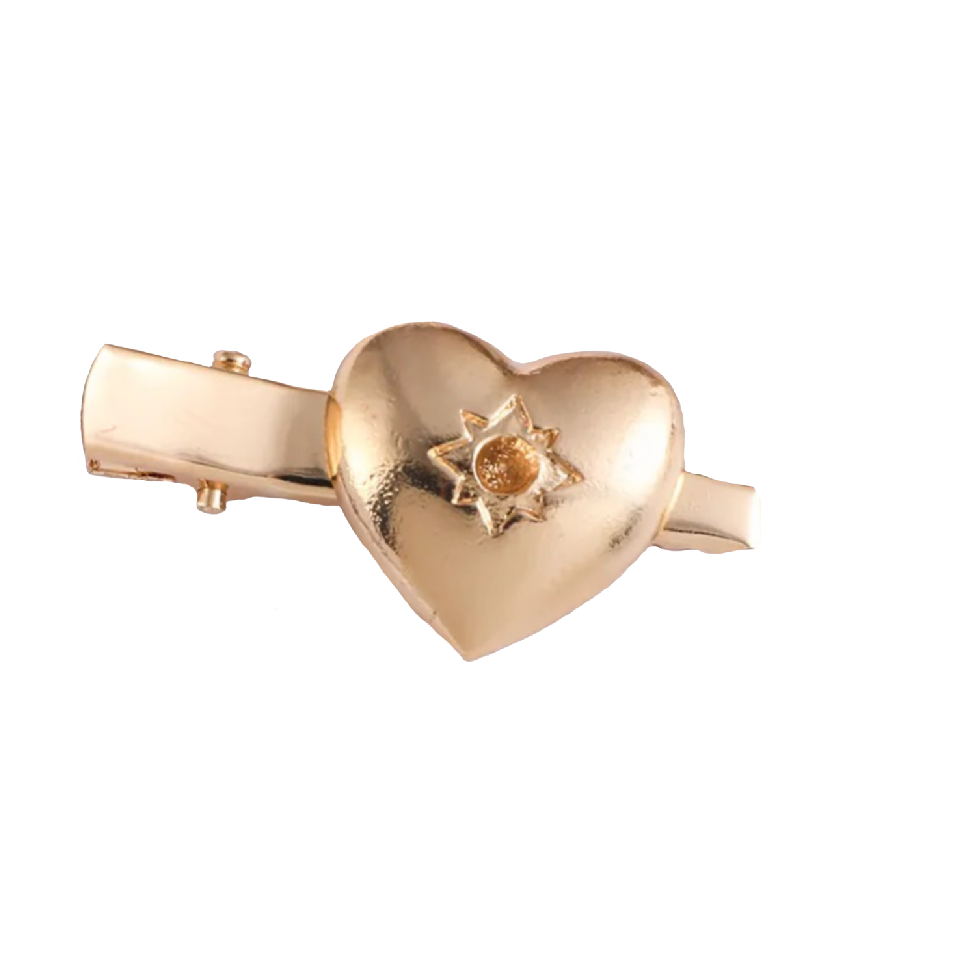 'Il Cuore' Sicilian Heart Hair Clip