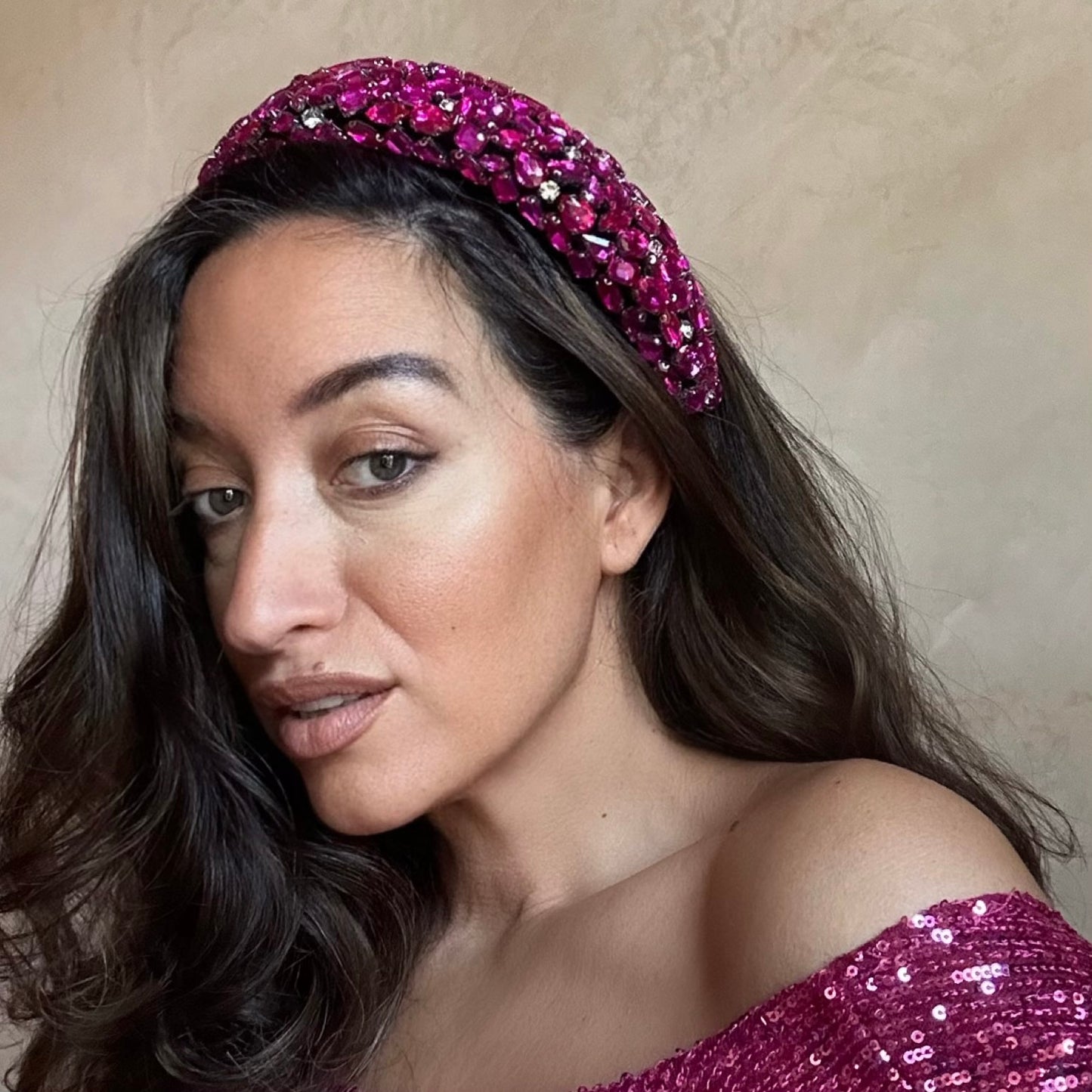'Mia' Diamanté Crystal Headband
