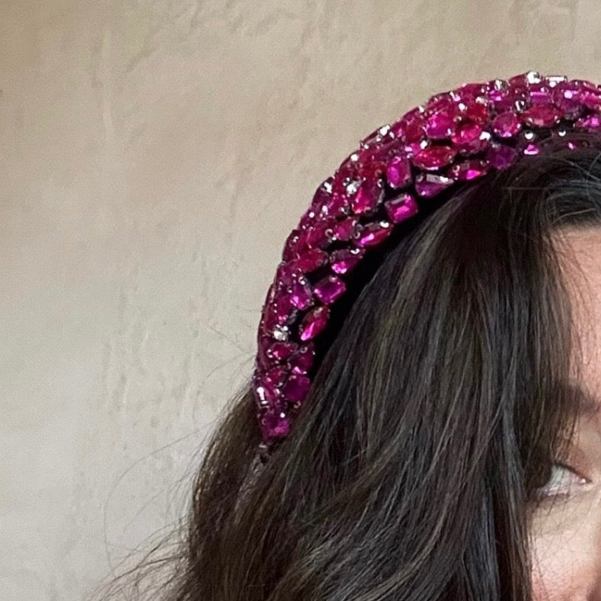 'Mia' Diamanté Crystal Headband