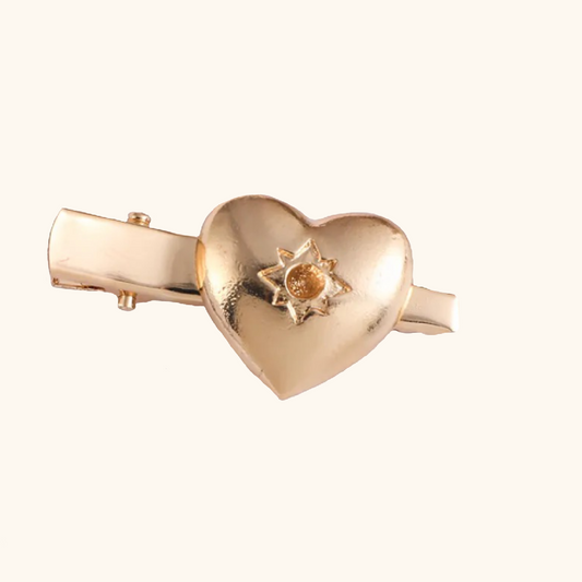 'Il Cuore' Sicilian Heart Hair Clip